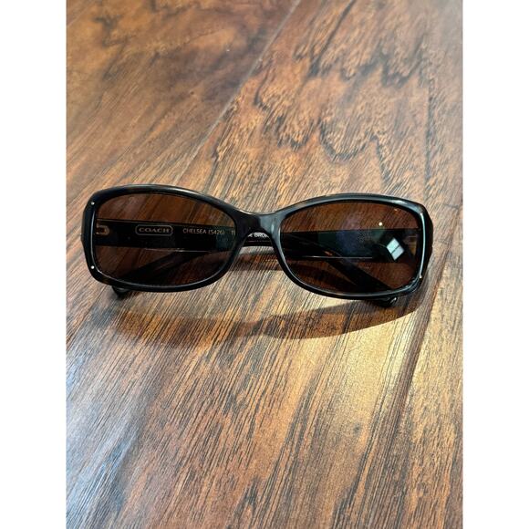 Coach Chelsea S426 Tortoise Brown Jewels crystals Sunglasses Bifocals Frames